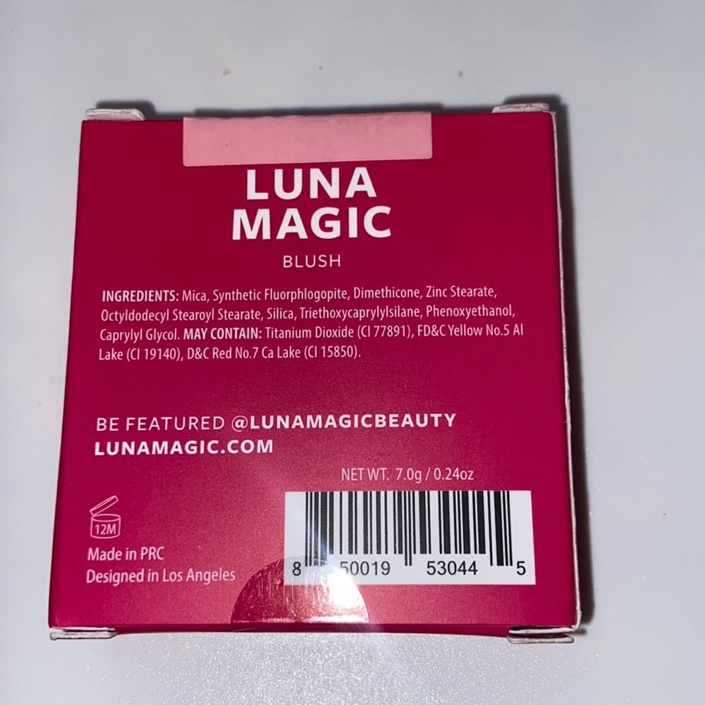 Luna Magic blush pink shade Maribel NIB - Picture 6 of 6